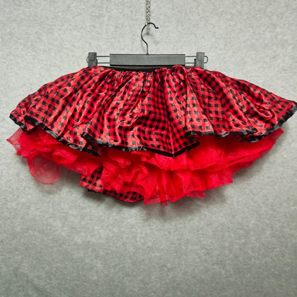 Storybook Red Riding Hood Costume Adult Tutu Dress Halloween Cosplay‎ Set Extras - Picture 7 of 7